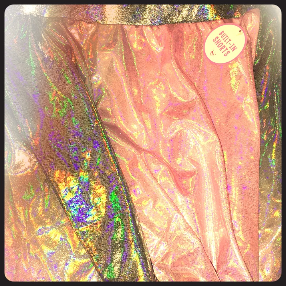 Justice ombré skirt with built in shorts